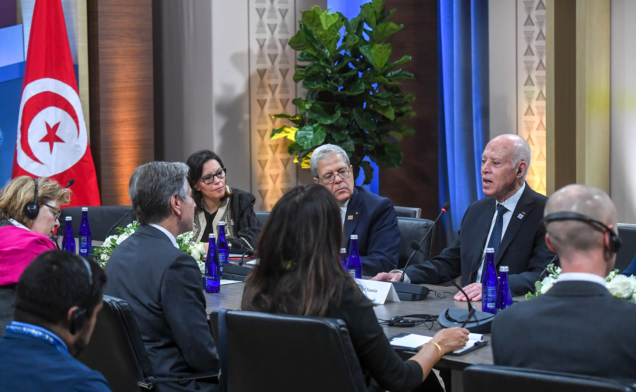 سعيد ينهي زيارته إلى واشنطن..  ضمانات لدعم الاقتصاد.. وتحفظات في علاقة بالديمقراطية